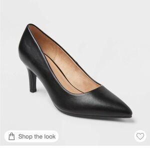 Target Black Pointed Toe Heels